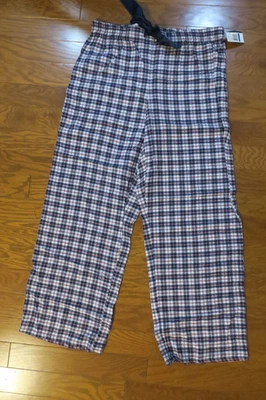 XL ❤️ NAUTICA 100% 棉花 ❤️ PJ 睡裤 全新 PLAID 超柔软 冬季 — 第 1/4 张图片