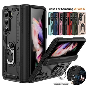 Custodia supporto anello magnetico antiurto per Samsung Galaxy Z Fold 6 pieghe 5 4 3 - Foto 1 di 84