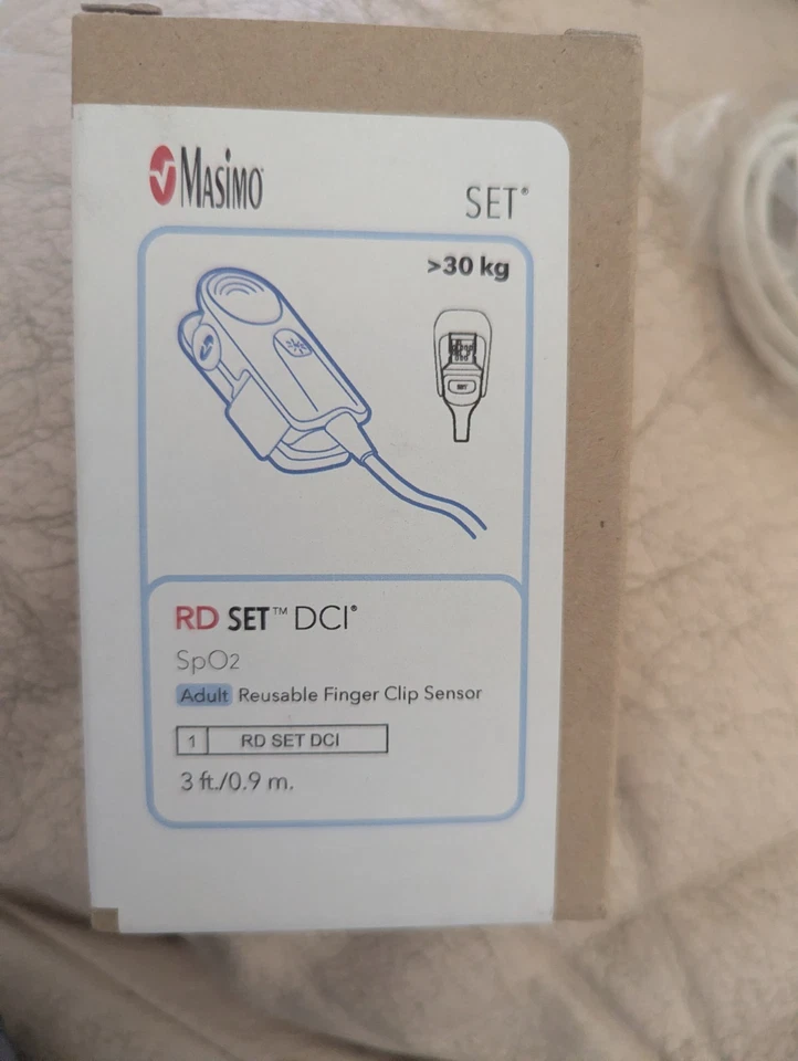 Masimo RD SET DCI SpO2 Adulto Reutilizable Clip de Dedo Sensor, Pediátrico Foto 1 de 1