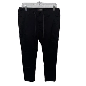 686 Everywhere Slim Fit Herrenhose Größe 32 x 32 schwarz technischer Kordelzug - Bild 1 von 22