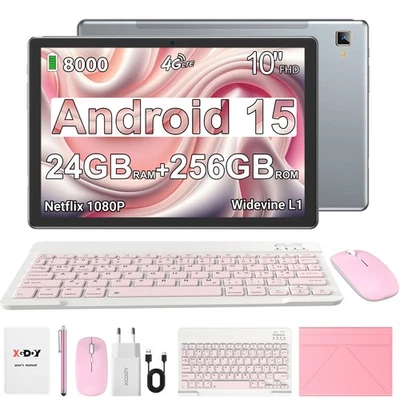 Blackcase BESTTAB Q17 Tablet mit Keyboard 24GB+256GB 11 Zoll Android 15 5G WiFi - Bild 1 von 4