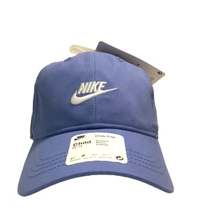 Nike Little Boy or Girl Futura Classic Baseball Cap (4-7) Light Blue Logo NEU - Bild 1 von 7
