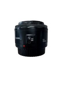 Canon Lens EF 50MM 1:1.8 II for Canon EOS Canon EF Mount with Covers - Picture 1 of 10