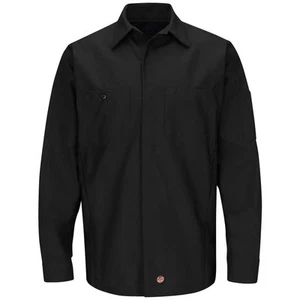 Camisa redonda lisa de manga larga Red Kap para hombre - Imagen 1 de 5