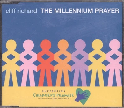 Cliff Richard Millennium Prayer CD UK Papillion 1999 Single PROMISECD01 - Bild 1 von 2