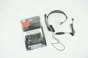 Panasonic Kxtca430 Comfort Fit Foldable Headset With Noise Canceling Microphone - Picture 1 of 9