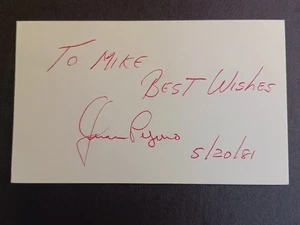 Juan Pizarro (d. 21) Signed Index Card-Braves, White Sox, Pirates, Red Sox, Cubs - Picture 1 of 1