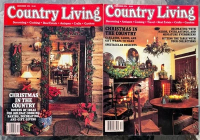 2 Vintage COUNTRY LIVING Magazine December 1991, 1994 Christmas Holiday Issues! - Image 1 of 4