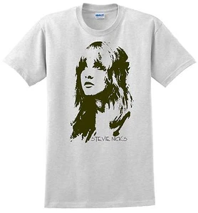Camiseta Stevie Nicks. Gris, blanco, verde, azul, arena, amarillo. Tamaño: pequeño a XXL - Imagen 1 de 5