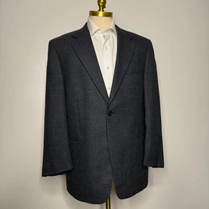 Givenchy Men's 42R Green Wool Sport Coat Blazer Jacket Vintage - Picture 1 of 11