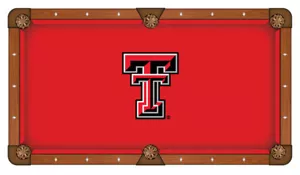 NCAA - Tela de mesa de piscina Texas Tech logotipo del equipo universitario - Imagen 1 de 1