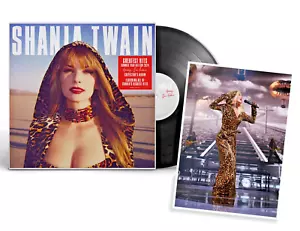 Shania Twain Greatest Hits Vinyl & Signed Print summer tour edition 2024 - Picture 1 of 2