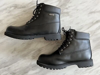 Botas de Trabajo Dexter, Hombre Talla 11.5 Negras, Impermeables Foto 1 de 4