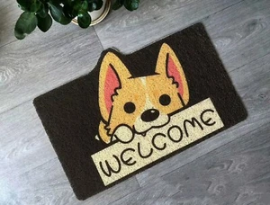Dirt Resistant Non-Slip Foot Pad Door Carpet Pet Door Mat - Picture 1 of 8