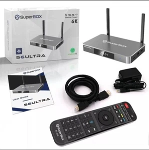 2025 SUPERBOX S6 ULTRA Streaming Device. All Offers Accepted. Read Description - Picture 1 of 10