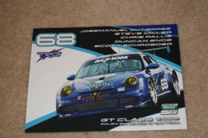 2009 TRG Racing #68 Porsche 997 GT3 Cup Rolex 24 Grand Am postcard - Picture 1 of 1