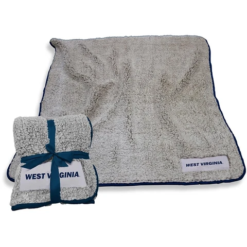 West Virginia Mountaineers Frosty Fleece Blanket Cover