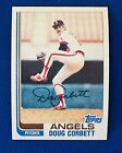 1982 Topps Traded #21T Doug Corbett Angels Nm-Mt Or Better 1981 As & 66 Saves