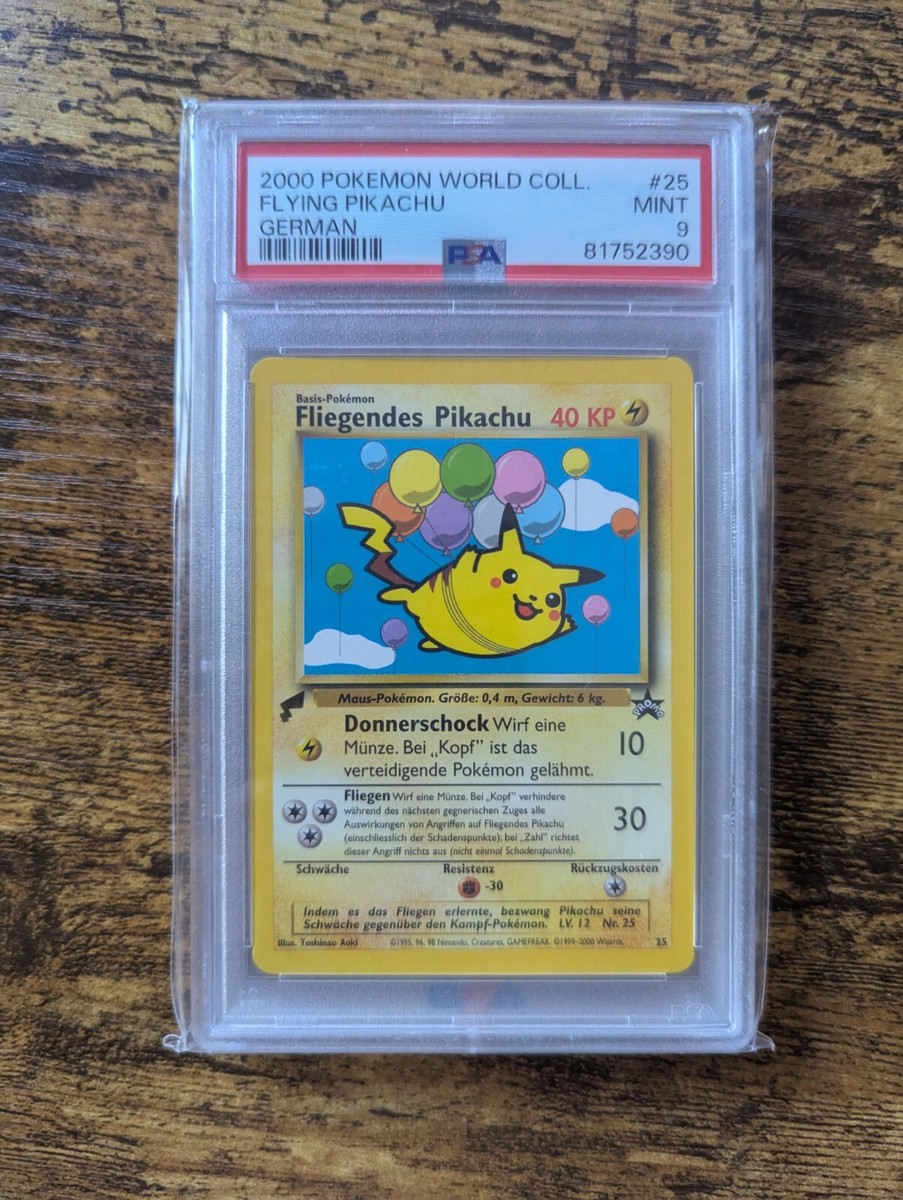 Pikachu Pokémon TCG German Individual Collectible Card Games Pikachu Pokémon TCG German Individual Collectible Card Games