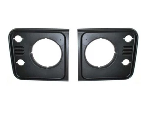 LAND ROVER DEFENDER 90 110 130 HASTA 2016 FARO ENVOLVENTE MOLDURA NEGRO GRAFITO - Imagen 1 de 2