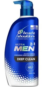 Head and Shoulders Ultra Men 2in1 Shampoo and Conditioner Deep Clean 550mL.. - Picture 1 of 2