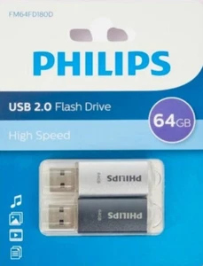 2 Clés USB PHILIPS 64 GB - Photo 1/2