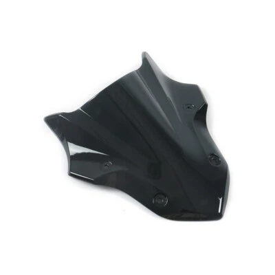 ABS Black Windscreen For Kawasaki Z900 2017 2018 2019 Wind Deflector Windshield Foto 1 de 4