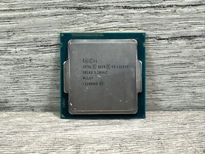 Intel Xeon E3-1225 v3 3.2 GHz LGA 1150 Server CPU Processor SR1KX T8 - Image 1 of 2