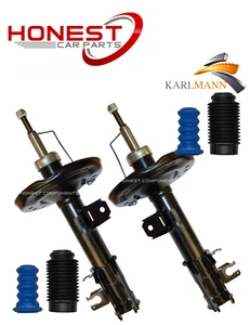 FIAT 500 2008-2015 FRONT SHOCK ABSORBERS PAIR L&R INCLUDES BOOTS (SHOCKERS) - Picture 1 of 5