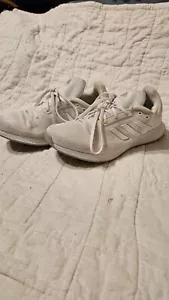 Adidas Runfalcon 2.0 Womens Running Shoes White Athletic Sneakers Size 8 - Picture 1 of 12