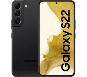 Samsung Galaxy S22 5G SM-S901B Smartphone 6.1" D.SIM 8GB 128GB Black Unlocked A - Picture 1 of 10