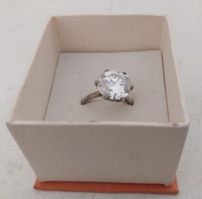 Anello donna Argento 925 con zircone - Immagine 1 di 4