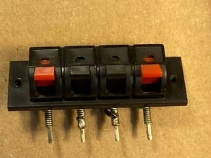 Juego de terminales de altavoces traseros Scott 350RL para receptor vintage 350R - Imagen 1 de 7