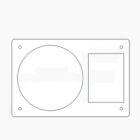 Desktop Ornament 3Inch Card Slot CD Display Stand Album Protector Photo Frame