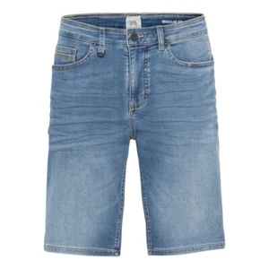 Camel active Herren Five Pocket Denim Jeans Short blau 7D24 498305 41 bleach blu - Bild 1 von 4