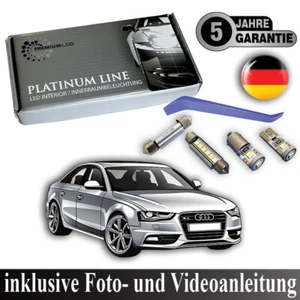 LED Innenraumbeleuchtung Audi A4 B8 B8.5 Innenbeleuchtung Platinum Set 14 SMD - Bild 1 von 12
