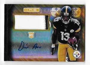 DRI ARCHER 2014 Rookies & Stars Longevity Team Logo RC Auto /32 R&S Steelers (x - Picture 1 of 2