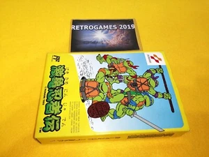 TARJETA REG GEKIKAME NINJA Teenage Mutant Turtles NINTENDO FAMICOM / NES FC - Imagen 1 de 4