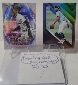 2 Jazz Chisholm 1 2021 Panini Elite (RC) 1 2023 Topps Stars Of MLB Miami Marlins