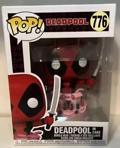 Funko Pop! Figura Vinilo Deadpool in Cake #776 Marvel 30 Años Con Protector - Imagen 1 de 6