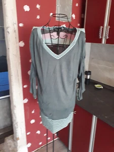 Toller Damen Pullover, Anna Scott, Gr. XL,gestreift, nur anprobiert, Schnäppchen - Bild 1 von 7