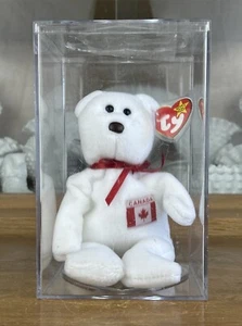 Maple 1996 Original Beanie Babies Baby TY Tags Rare Retired Candian Bear Case - Picture 1 of 6