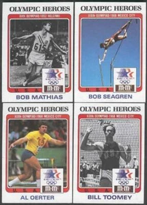 Bill Toomey 1968 Decathlon Winner #25 1984 M&M Olympians - Picture 1 of 1