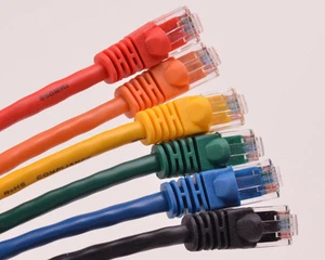 Package of 10 Cat5e 350MHz Ethernet Patch Cables - Picture 1 of 2