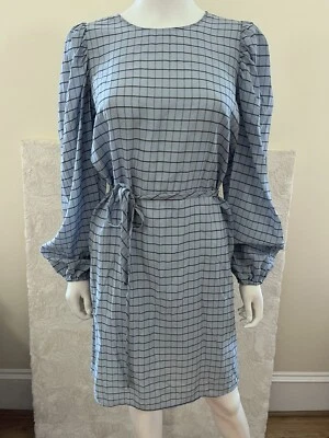 NEW SISTERS POINT Club Preppy Lagenlook Cottage Modern Avant Shirt Dress Medium - Image 1 of 4