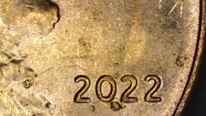2022 D Lincoln Shield Penny ERROR DDO DDR Circulated EXACT COIN - Picture 1 of 8