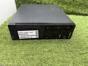 Lenovo Thinkcentre E73 Intel i5 4430S 8GB 120 SSD SLIM Windows 10 SFF CHEAP PC - Picture 1 of 2