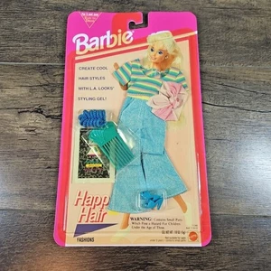 Vintage Neu Barbie HAPPENING HAIR FASHIONS 1993 Mattel L A Looks - Bild 1 von 3