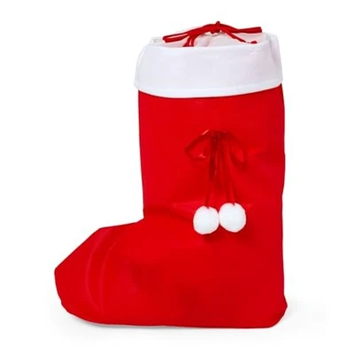 Bolsa de regalo de Navidad Sanrio bolsa de calcetín en forma de bota tamaño LL con capó Foto 1 de 4