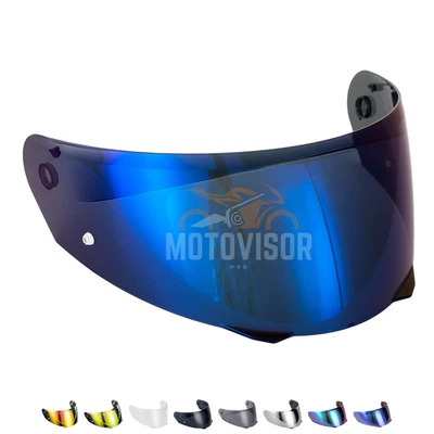 Visiera per HJC i90 i91 Modulare HJ-33 Blu Compatibile Pinlock Ready - Immagine 1 di 4